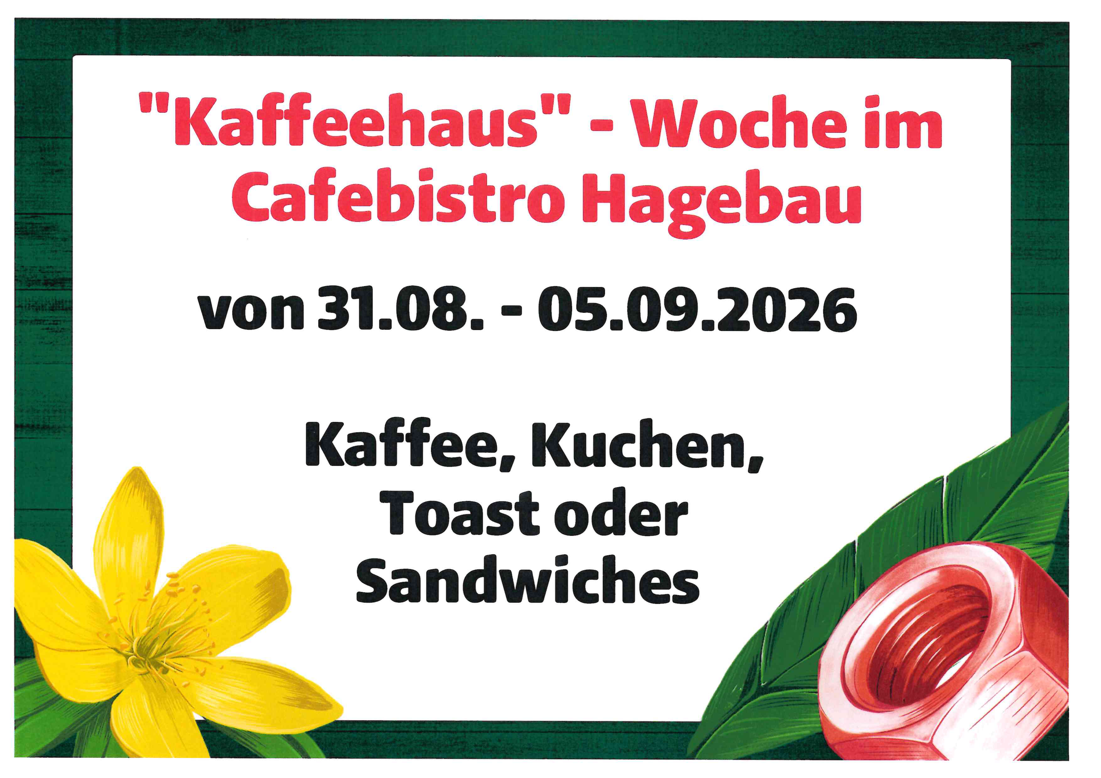 „Kaffeehaus“- Woche Bild