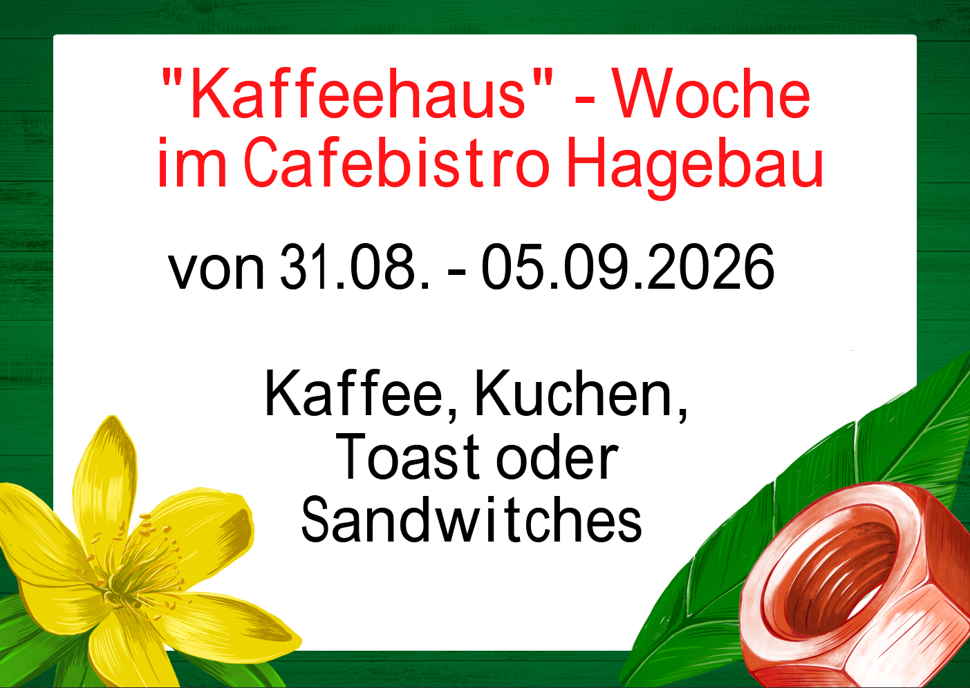 „Kaffeehaus“- Woche Bild